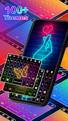 Neon Led Keyboard Photo, Emojiのおすすめ画像5