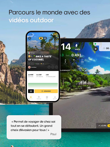 Kinomap : Pédalez Courez Ramez screenshot 10