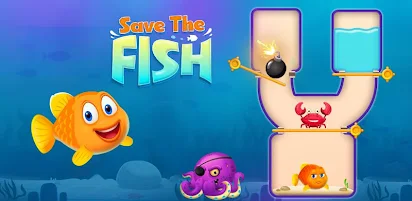 魚を救う ピンゲームを引く Google Play のアプリ