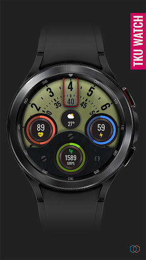 Tku S003 Digital Watch Face Screen 2