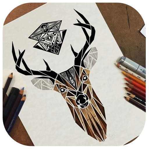 Stag Drawing Ideas Download on Windows
