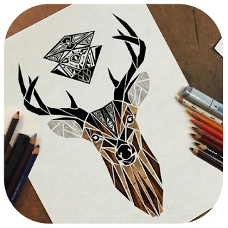 Stag Drawing Ideas apk