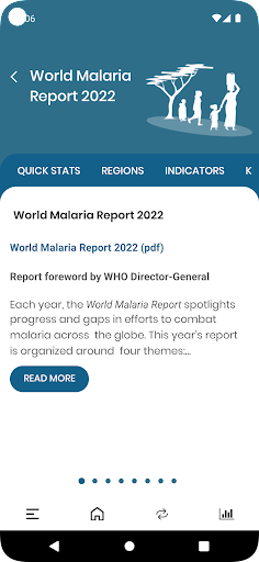 World Malaria Toolkit Screen 2