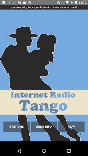 Android application Tango - Internet Radio screenshort