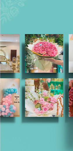 Android application Tiffany Flowers screenshort