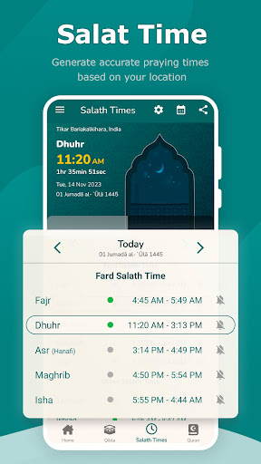 Muslim World:Quran,Salah,Athan Screen 2