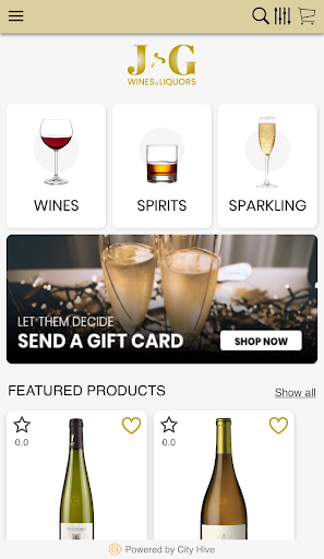 J & G Wines & Liquors Screen 2
