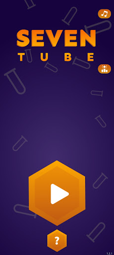 Android application Seven Tube Puzzle screenshort