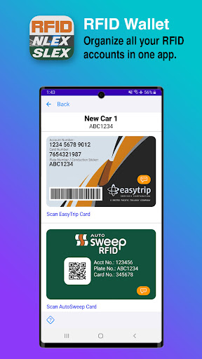 RFID Wallet EasyTrip AutoSweep screenshot 2