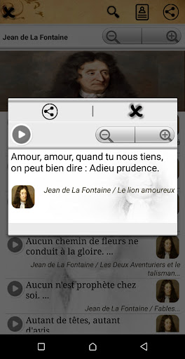 Jean de la Fontaine: Citations Screen 2