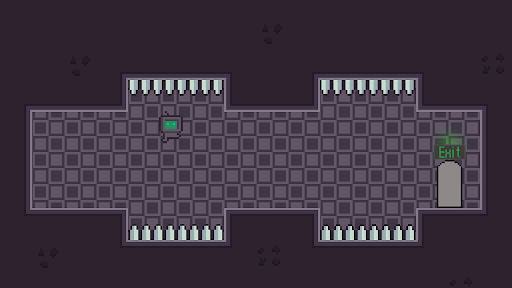 Find the exit in the room Screen 2