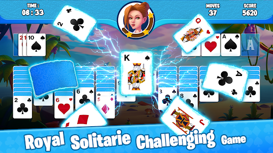 Royal Solitaire Card Game