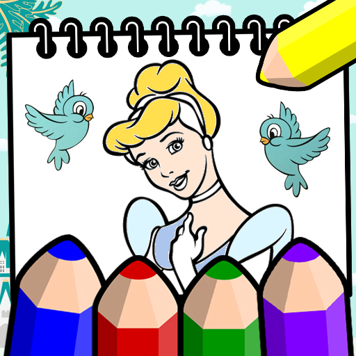 Cinderella Coloring Book Download on Windows