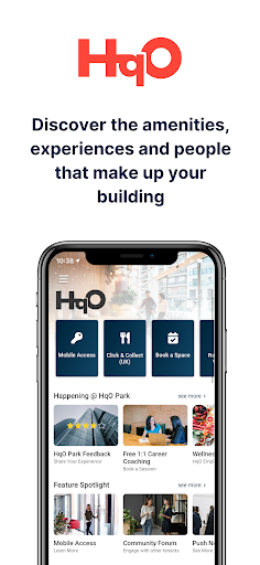 Android application HqO screenshort