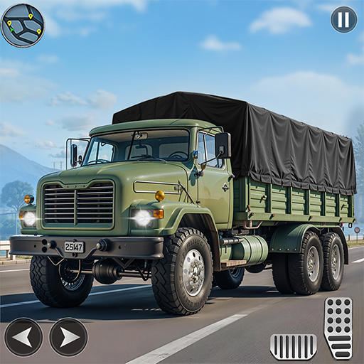 Army Cargo Truck Driving Games Laai af op Windows
