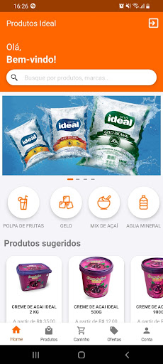 Produtos Ideal Screen 2