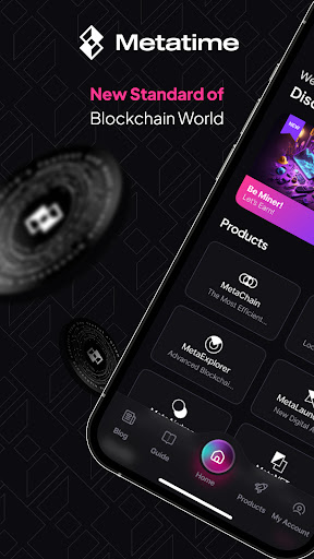 Android application Metatime screenshort