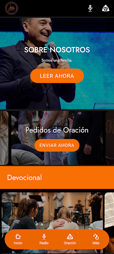 Android application Iglesia Jesús te Ama screenshort