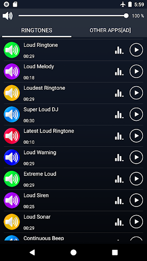 Loud Ringtones Screen 3