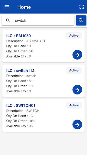 EzySales Screen 2