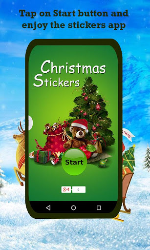 Android application Christmas & Xmas Stickers screenshort