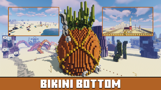 Build Bikini Bottom Maps MCPE