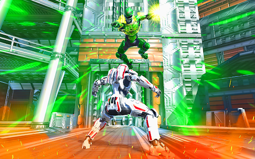 Hero Dino Robot Warrior Battle Screen 2