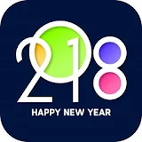 New Year SMS & Wallpaper - 2018 (New Year) icon
