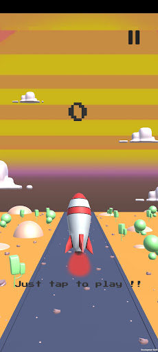 Flappy Rocket 3D Screen 2