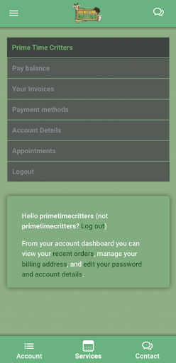 Android application Prime Time Critters App screenshort