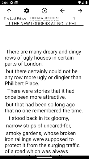 Book, The Lost Prince Screen 2