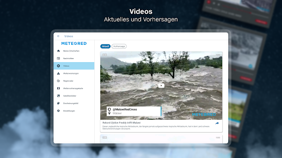Wetter 14 Tage -  Meteored Pro स्क्रीनशॉट