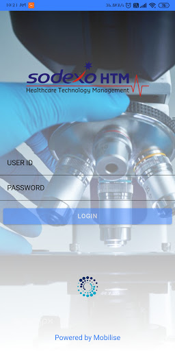 Android application SODEXO HTM ENGINEER screenshort