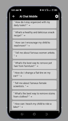 Ai Chat Mobile Screen 2
