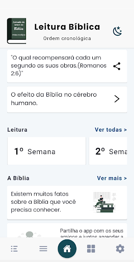 Jornada de leitura da Bíblia Screen 2