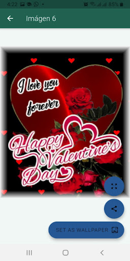 Happy Valentines Day Screen 3