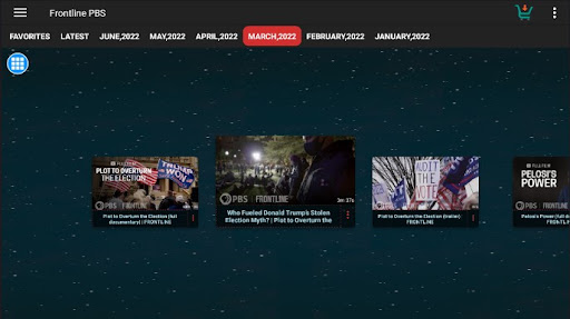 Screenshot of Frontline PBS (Unofficial)