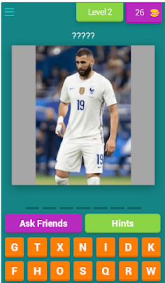 Guess footballers - Screenshot 3