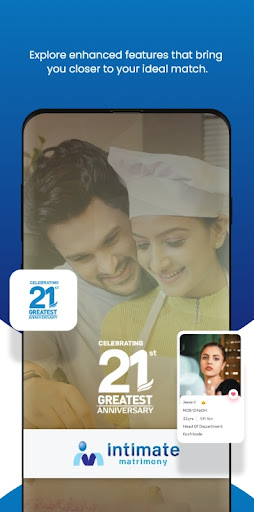 Android application Intimate Matrimony screenshort