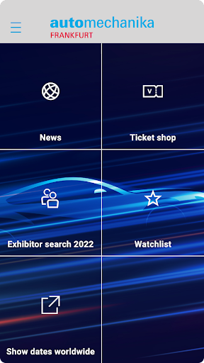 Android application Automechanika Navigator screenshort