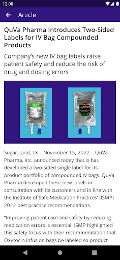 QuVa Connect Screen 3