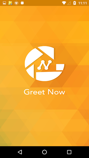 Android application GreetNow screenshort