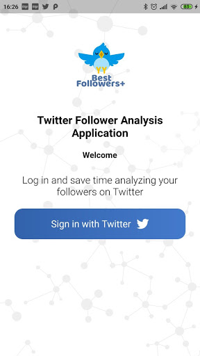 Android application FollowScope for Twitter screenshort