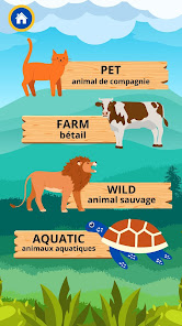 Animals in French 1.0.4 APK + Mod (Unlimited money) إلى عن على ذكري المظهر