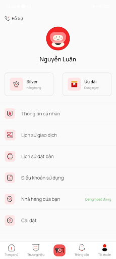 Đặt bàn 24h Screen 2