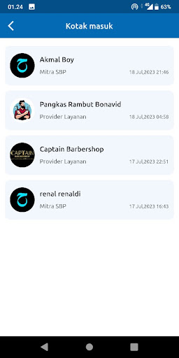 SalonBarberPangkas Screen 2