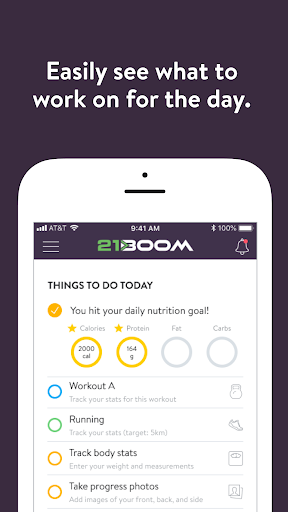 Android application 21BOOM screenshort