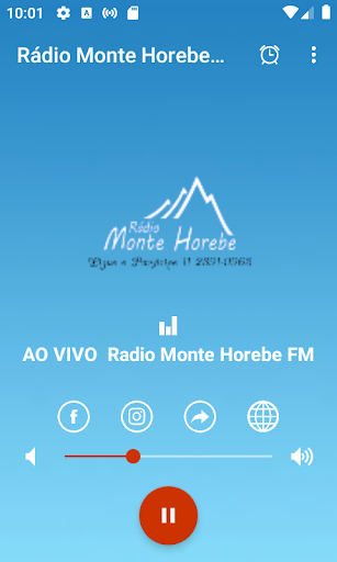 Rádio Monte Horebe FM Screen 2