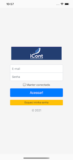 Android application iCont RS screenshort