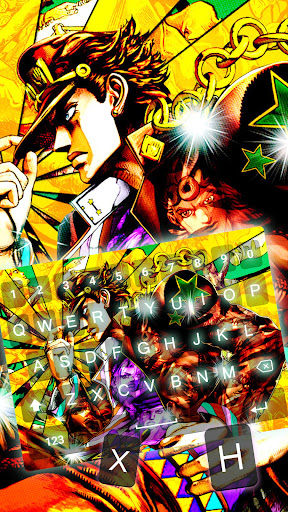 Jojo Bizarre Keyboard Theme